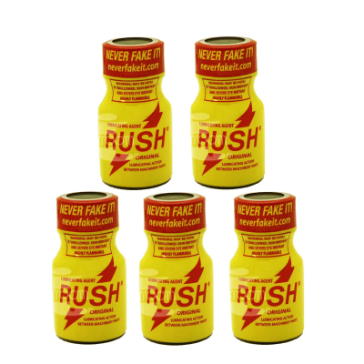Backup pack of super rush while learning how to store poppers